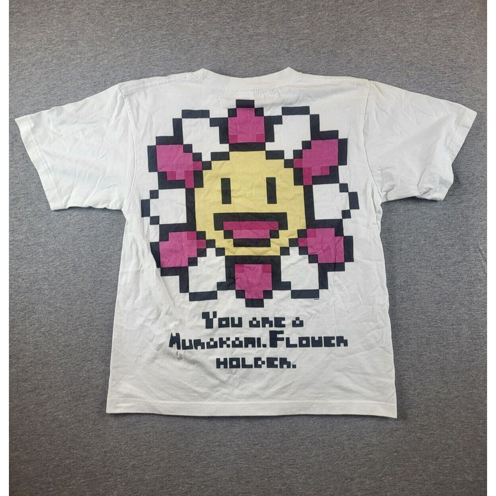 Takashi Murakami x Rorokuri Flowers Men's Med. You Are A Flower Holder Shirt NFT